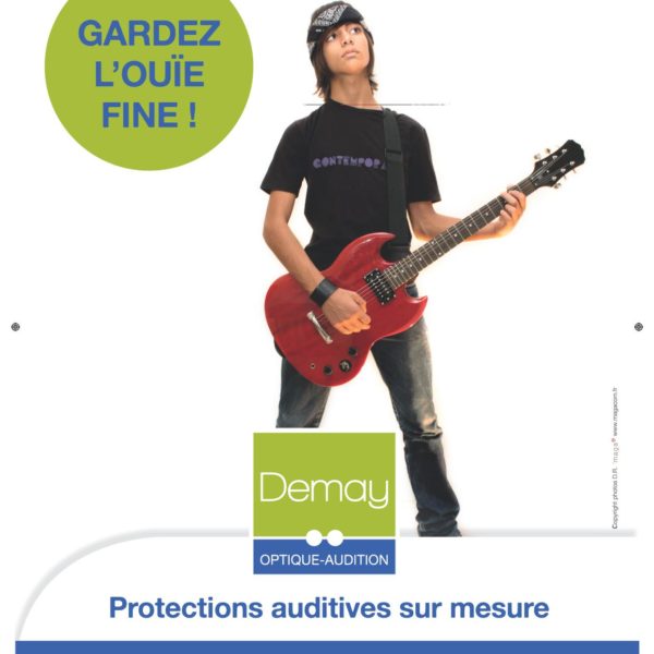 Les protections sur mesure contre le bruit !